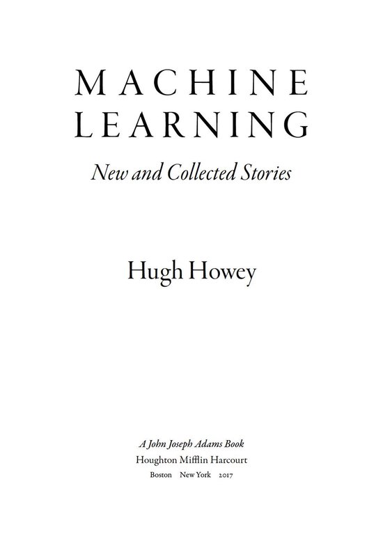 Machine Learning - cover