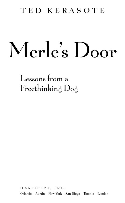 Merle's Door - cover