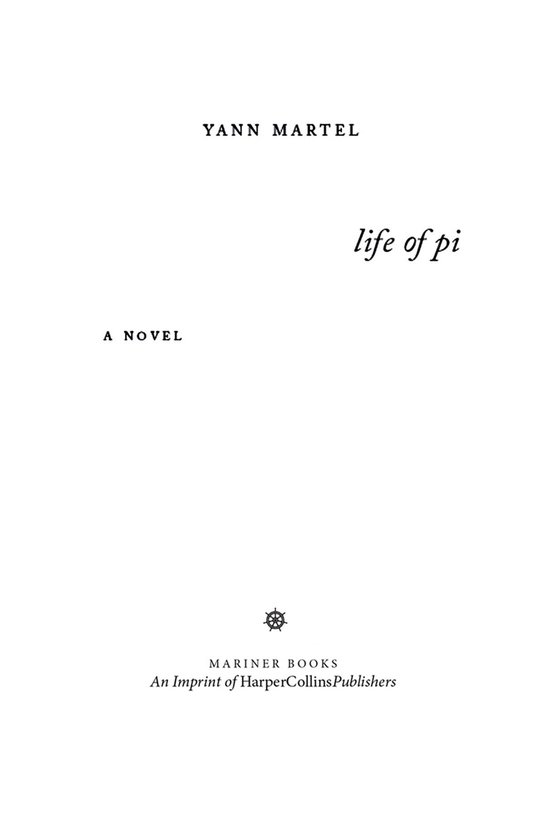 Life of Pi - cover