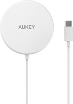 Aukey Aircore Magnetic Qi Wireless Charger 15W (white)