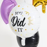 Folieballon - You did it - 45cm - Zonder vulling