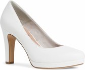 Pumps Bruidsschoenen Bruidsmeisjes Jurken Stiletto High Heels Peep Toe  Satijnen Witte - Ricici.com
