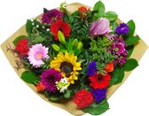 Boeket Kim Large Mix ↨ 45cm - bloemen - boeket - boeketje - bloem - droogbloemen - bloempot - cadeautje