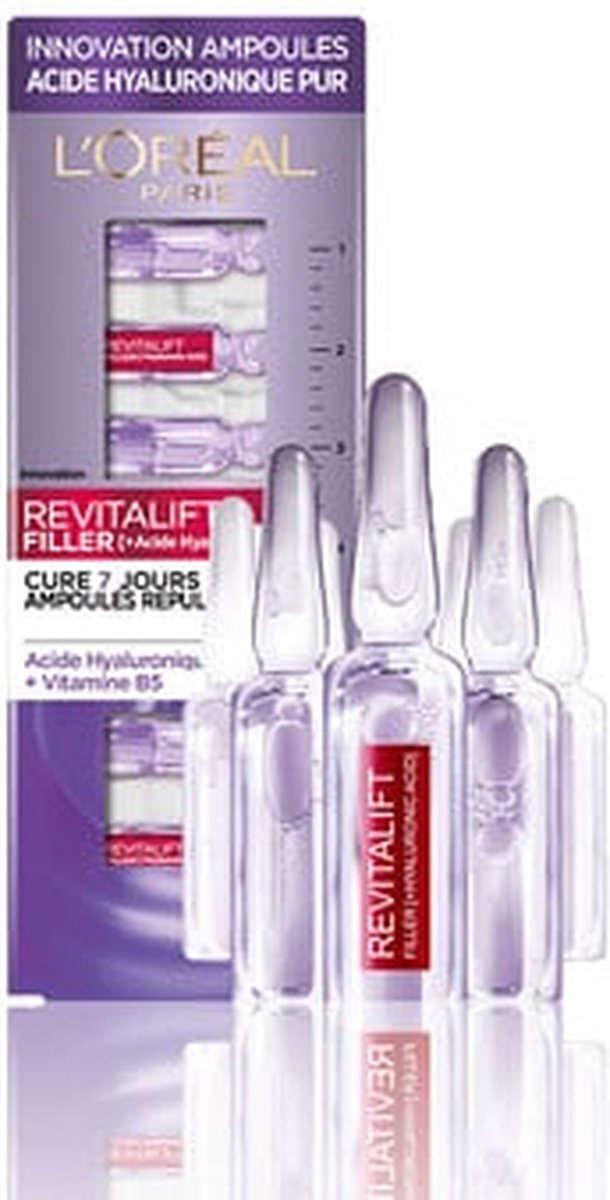 L'Oreal Make Up REVITALIFT FILLER ampollas hialurónicas intensivas 7 uds