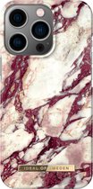 iDeal of Sweden iPhone 13 Pro Backcover hoesje - Fashion Case - Calacatta Ruby Marble