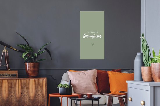 Stickers muraux - Film autocollant - Amour - Enfant bonus - Famille - Enfant bonus préféré - Dictons - Texte - 40x80 cm - Film adhésif - Stickers muraux Chambre d'enfant - Papier peint autocollant - Papier peint autocollant - Film autocollant