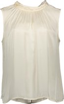 Mexx High Neck Sleeveless Top Off White - Dames - Maat L