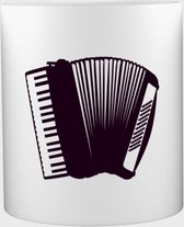 Akyol - Accordeon Mok met opdruk - muziek - muziekliefhebbers - instrument - 350 ML inhoud