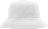 Bucket Hat Dames UV beschermende Zonnehoed - Lizzie by House of Ord - Maat: 58cm verstelbaar - Kleur: Wit