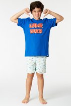 Woody Studio Jongens-Heren Pyjama Blauw 12A