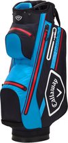 Callaway Chev Dry 14 Waterproof Cartbag 2022 - Zwart Blauw Rood