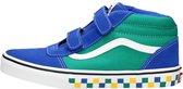 Vans Ward Mid V Klittenband Hoog - kobalt blauw - Maat 27