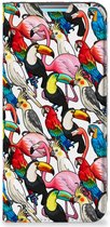 Telefoon Hoesje Xiaomi Redmi 10 Bookcover Case Birds