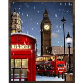 Eagle® Diamond Painting Volwassenen - Big Ben in Londen - 50x40cm - Vierkante Steentjes