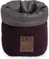 Knit Factory Lynn Mand - Aubergine - 25 cm