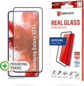 Displex Screenprotector Real Glass Full Cover voor de Samsung Galaxy S22 Plus