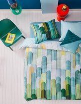 Oilily Dimension - Dekbedovertrek - Tweepersoons - 200x200/220 cm + 2 kussenslopen 60x70 cm - Green