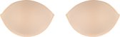 Bye Bra Minerale Olie Push-Up Pads, Verwijderbare Bh-Inzetstukken, Borstversterkers Voor Natuurlijk Decolleté-Effect, Beige, C/D