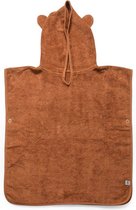 Kinder poncho - sweet tea brown