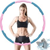 A&O Fitness Hoelahoep Volwassenen-Kinderen | Fitness Hoepel | Hoepel Fitness | Hula Hoop | Roze