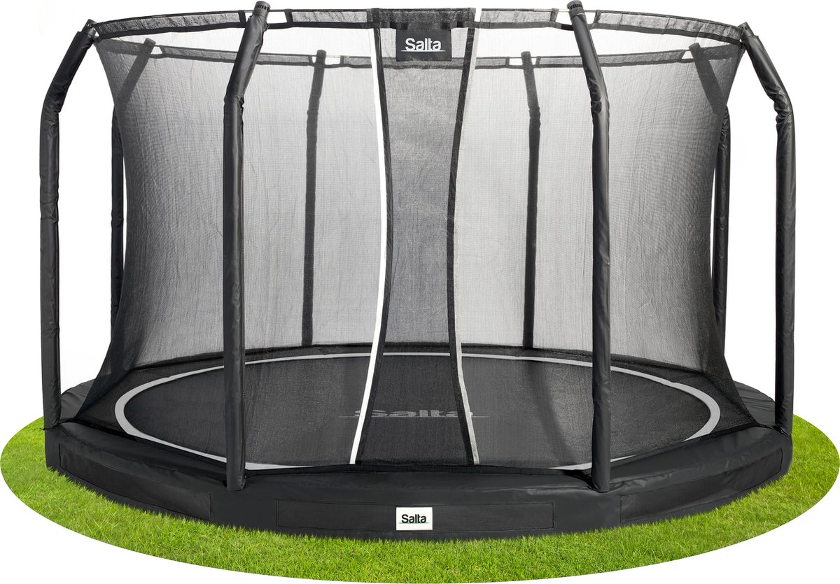 Verdorren room botsing Salta Premium Ground - inground trampoline met veiligheidsnet - ø 251 cm -  Zwart aanbiedingen | actuele-aanbiedingen.nl