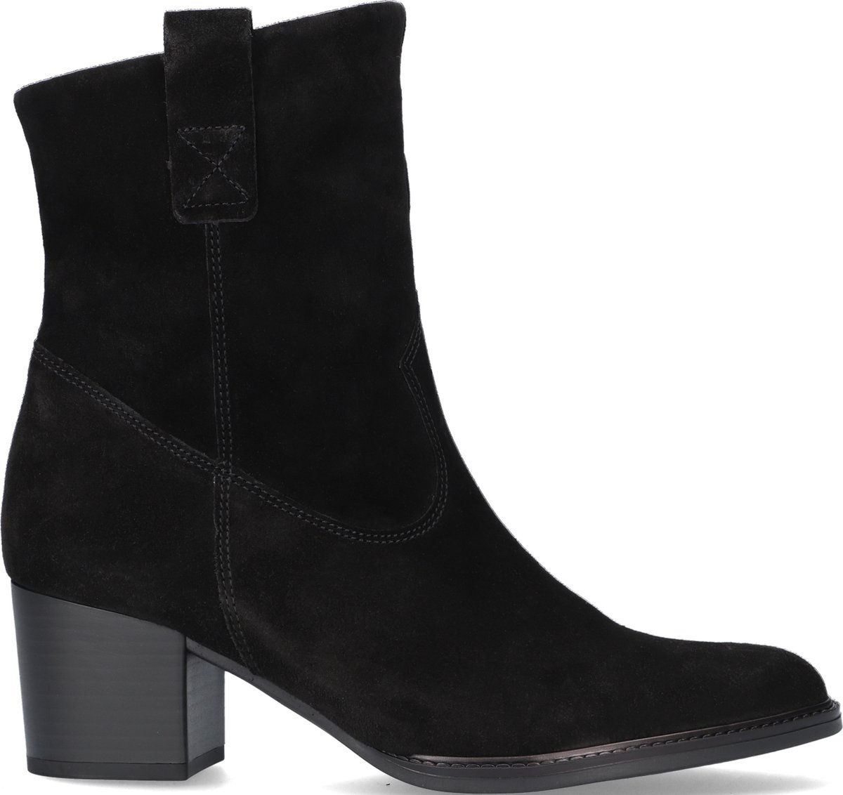 Gabor 893 Enkellaarsjes - Enkelboots met rits - Dames - Zwart - Maat 38 |  bol.com