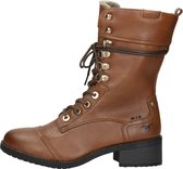 Mustang Veterschoenen Hoog Veterschoenen Hoog - cognac - Maat 45