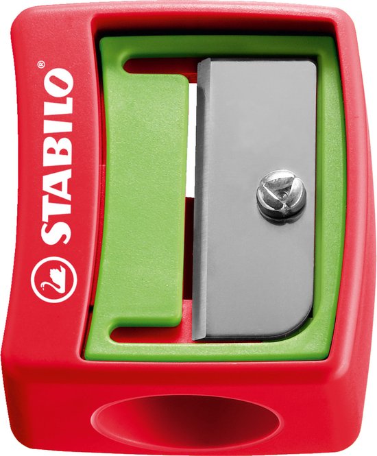 STABILO Woody 3 en 1 - Crayon de couleur multi-talentueux - Étui avec 6 couleurs pastel Incl. Taille-crayon