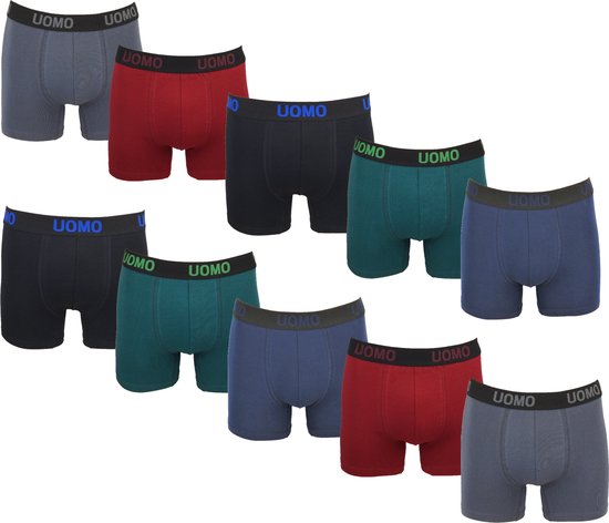 Boxer homme UOMO 10-Pack assorti - taille L