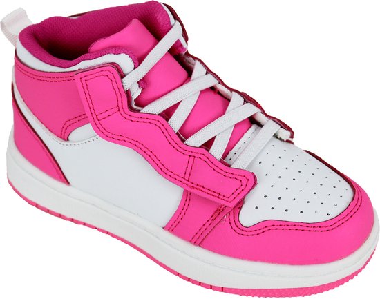 Babes & Binkies Sneakers Chiquita wit roze Kids & Kind Meisjes Roze - Maat: 24 - Babes & Binkies