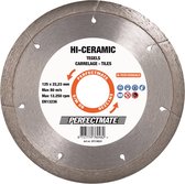 Perfectmate Hi-Ceramic diamantzaagblad - 125x22,23mm - tegels