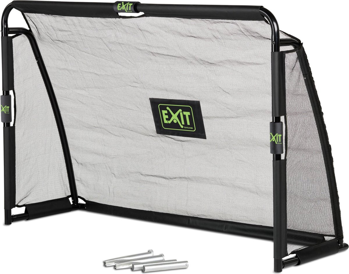 EXIT Maestro Stalen Voetbaldoel 180x120cm - Voetbal Goal - Voor Kinderen - Tuin - Zwart — afbeelding 8