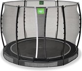 EXIT Allure Classic inground trampoline rond ø305cm - zwart