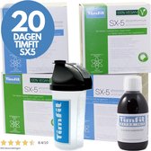Het Shake dieet pakket; Combineer Plantaardige eiwit shakes en Wei eiwit shakes en val nog meer af| Smaak Vanille