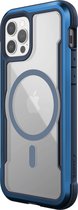 Raptic Shield Pro iPhone 12 / 12 Pro Hoesje voor MagSafe Blauw