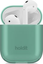 Holdit - Airpods 2/1, hoesje Seethru, mos groen