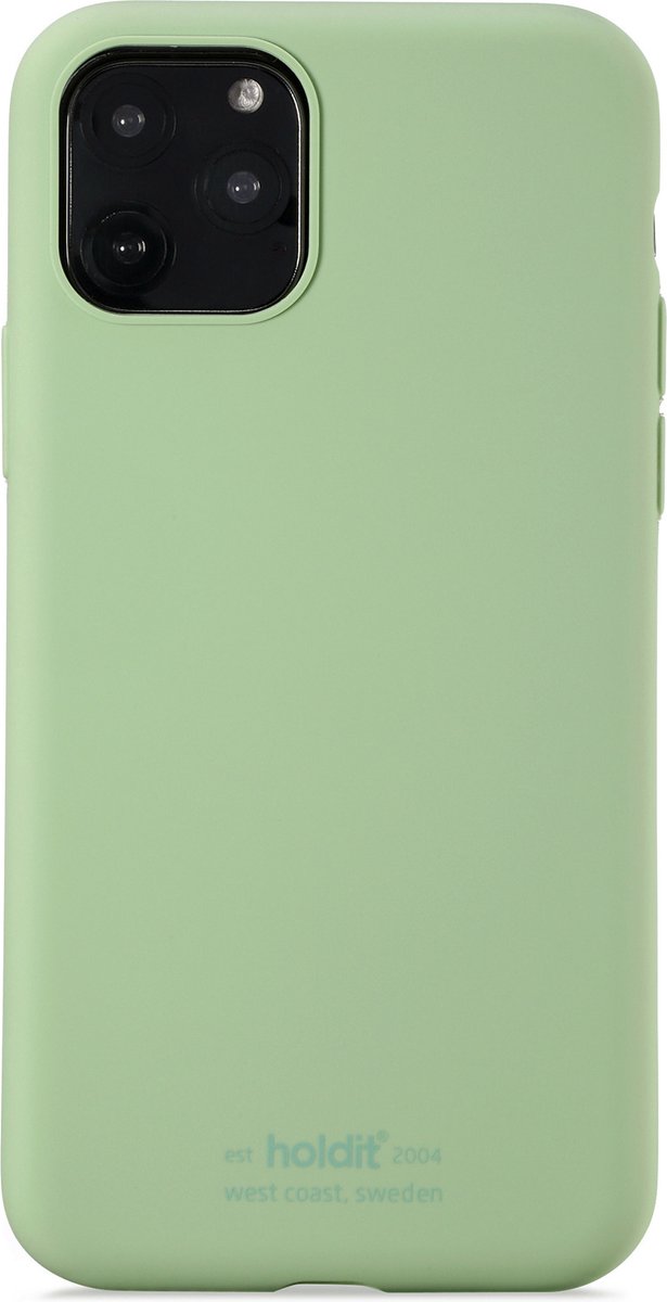 Holdit - iPhone 11 Pro, hoesje silicone, jade groen