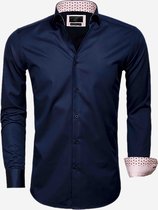 Overhemd Lange Mouw Catanzaro  65006 Navy