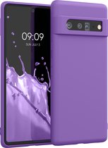 kwmobile telefoonhoesje voor Google Pixel 6 Pro - Hoesje voor smartphone - Back cover in orchidee lila