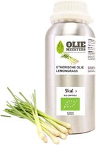 Lemongrass (citroengras) Etherische olie Biologisch 2 liter