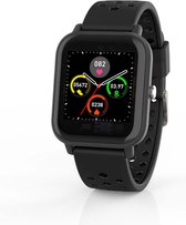 Nedis Smart Watch - LCD - IP68 - Maximale gebruiksduur: 7200 min - Android™ / IOS - Zwart