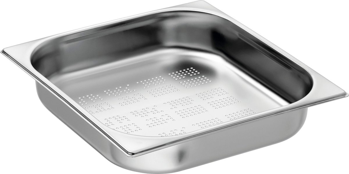 GN-bak | 2/3 GN | 6,5cm hoog | geperforeerd | Bartscher | A103065
