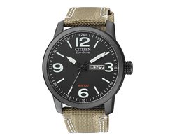 Citizen Eco-Drive - Horloge - 42 mm - Zwart/Wit - Solar uurwerk