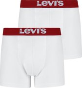 Levi's - Boxershorts 2-Pack Wit - L - Body-fit