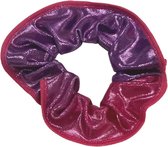 Sparkle&Dream - Scrunchie/Haarelastiek Paars/Roze Mystique - Voor Turnen en Gymnastiek