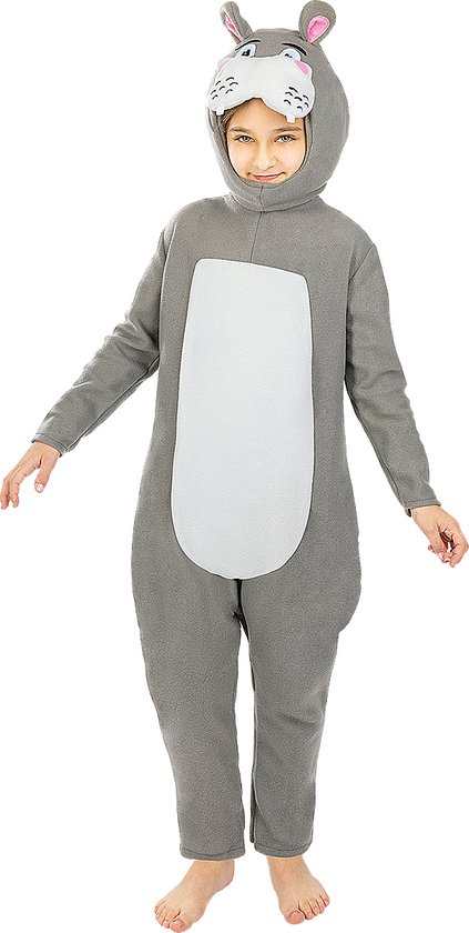 FUNIDELIA Nijlpaard kostuum voor kinderen - Maat: 97 - 104 cm