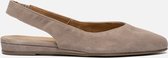 Tamaris Slingback ballerina's taupe - Maat 37