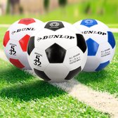 Voetbal Dunlop Leer Wit