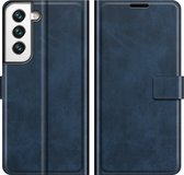 Deluxe Book Case - Samsung Galaxy S22 Plus Hoesje - Blauw