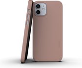 Apple iPhone 12 Pro Hoesje - Nudient - Thin Precise Serie - Hard Kunststof Backcover - Dusty Pink - Hoesje Geschikt Voor Apple iPhone 12 Pro